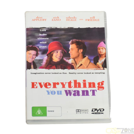 EVERYTHING YOU WANT DVD Movie