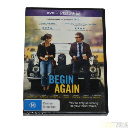 SEALED BEGIN AGAIN DVD Movie