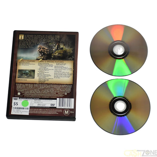 THE LORD OF THE RINGS THE TWO TOWERS DVD MOVIE