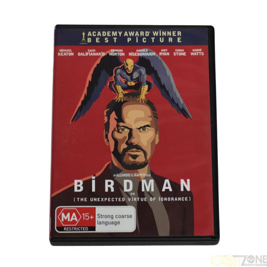 BIRDMAN OR THE UNEXPECTED VIRTUE OF IGNORANCE DVD Movie