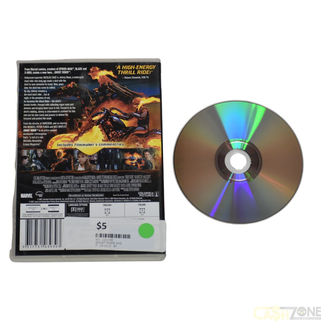 GHOST RIDER DVD Movie