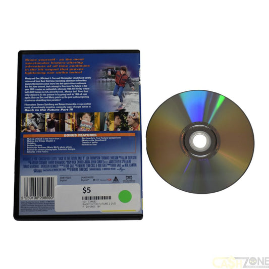 BACK TO THE FUTURE 2 DVD MOVIE