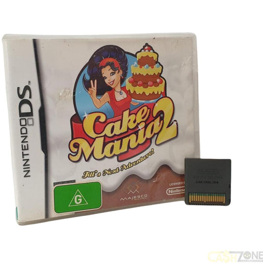 NINTENDO DS GAME CAKE MANIA 2