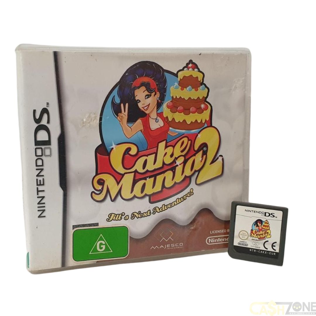 NINTENDO DS GAME CAKE MANIA 2