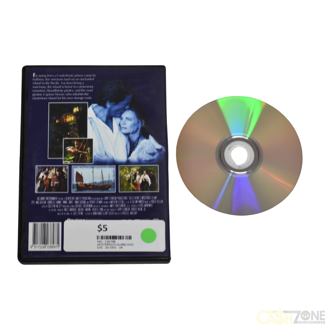 MYSTERIOUS ISLAND DVD MOVIE