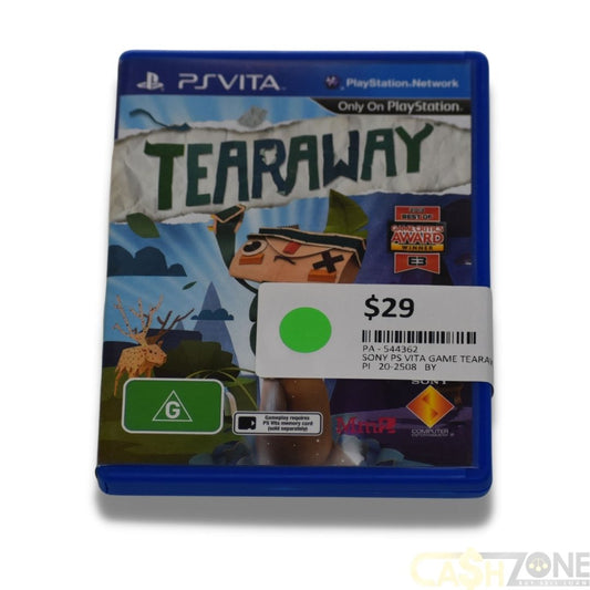 Tearaway Sony PSVITA Game