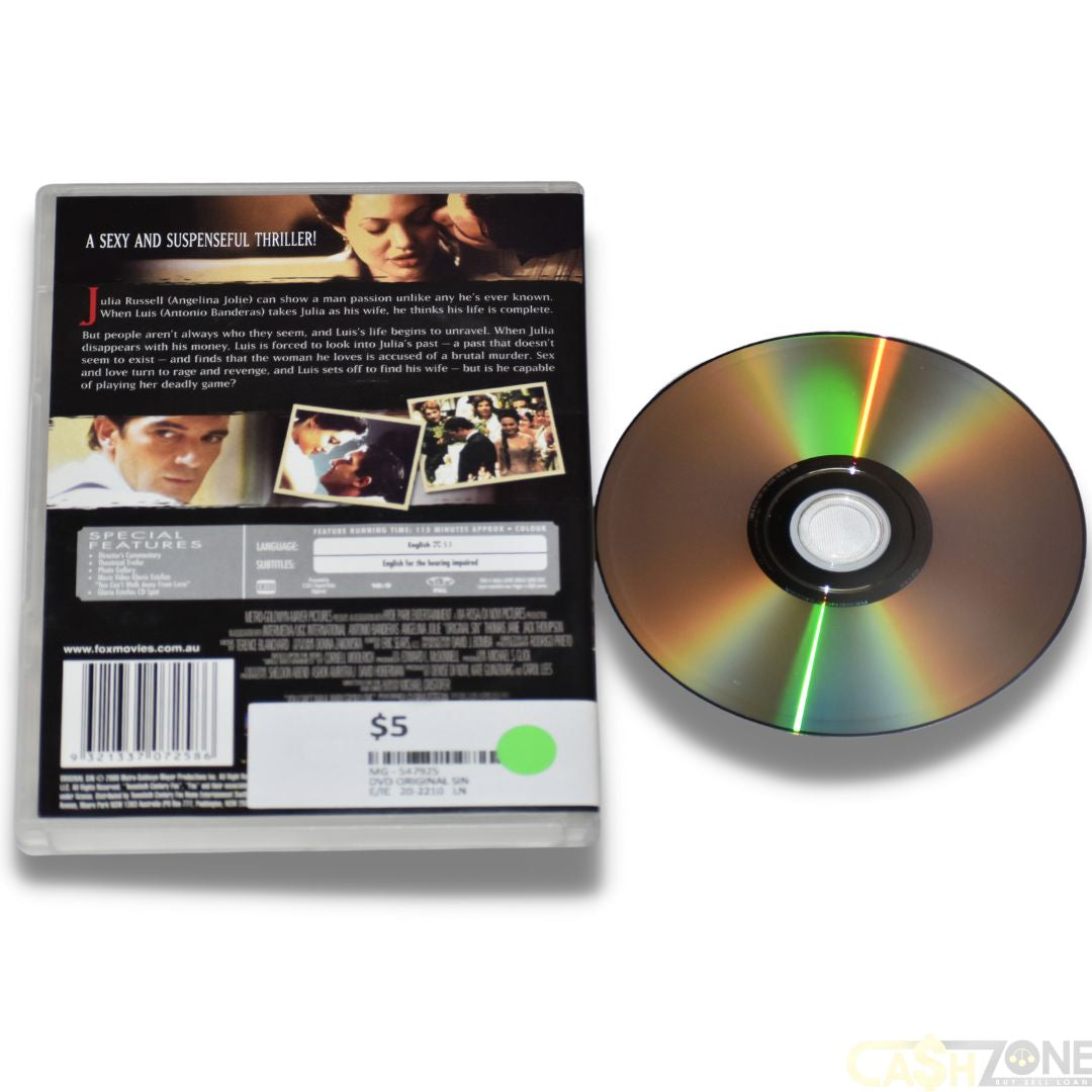 Original Sin DVD Movie