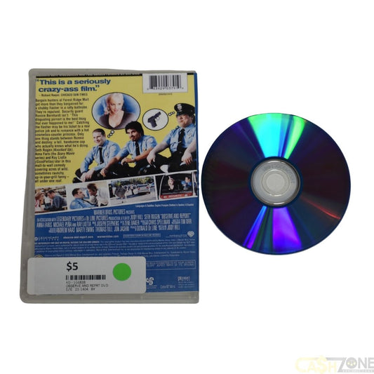 OBSERVE AND REPORT DVD MOVIE