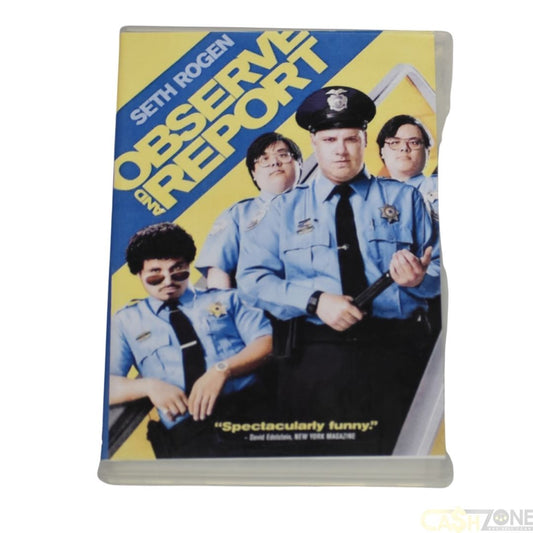 OBSERVE AND REPORT DVD MOVIE