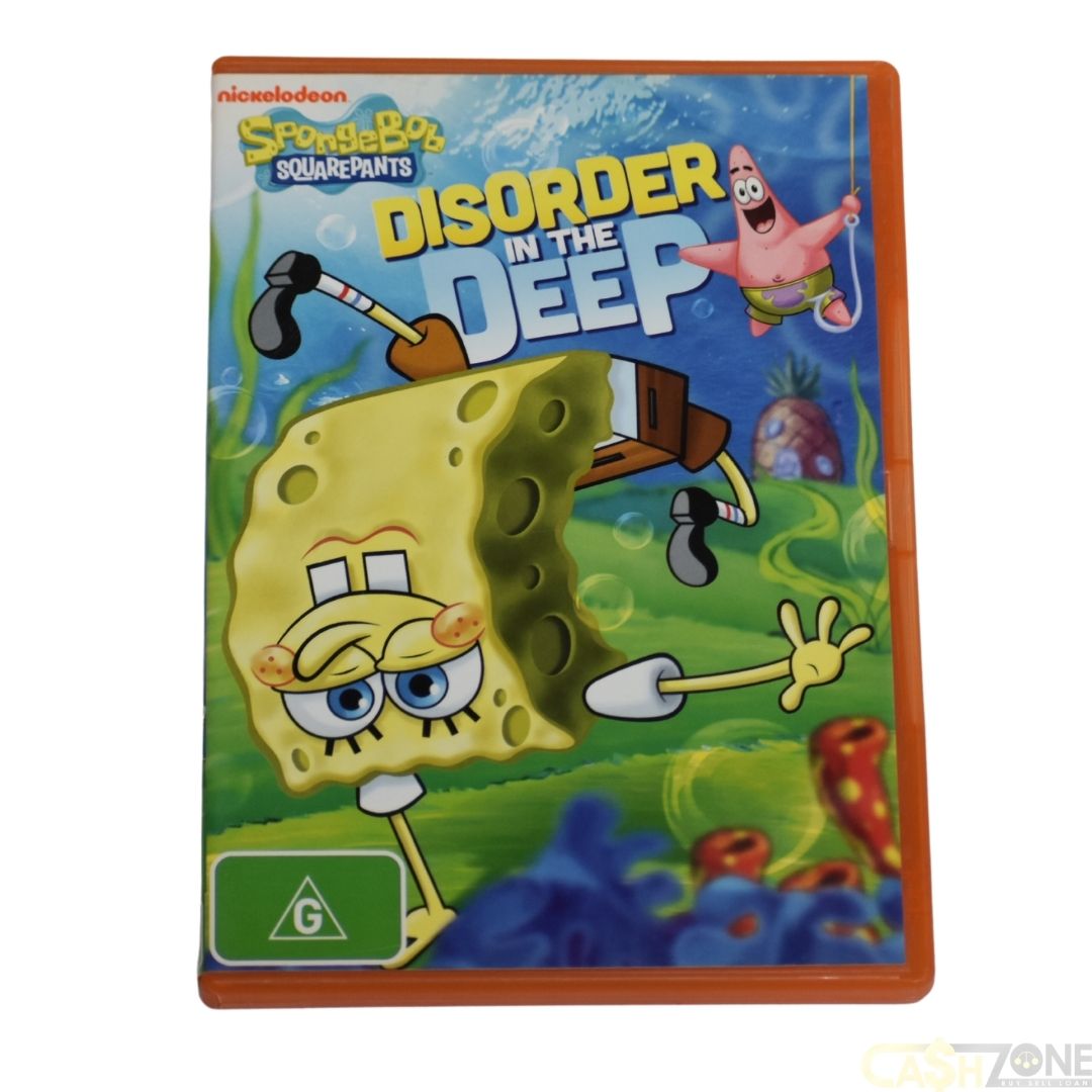 SPONGEBOB SQUAREPANTS DISORDER IN THE DEEP DVD MOVIE