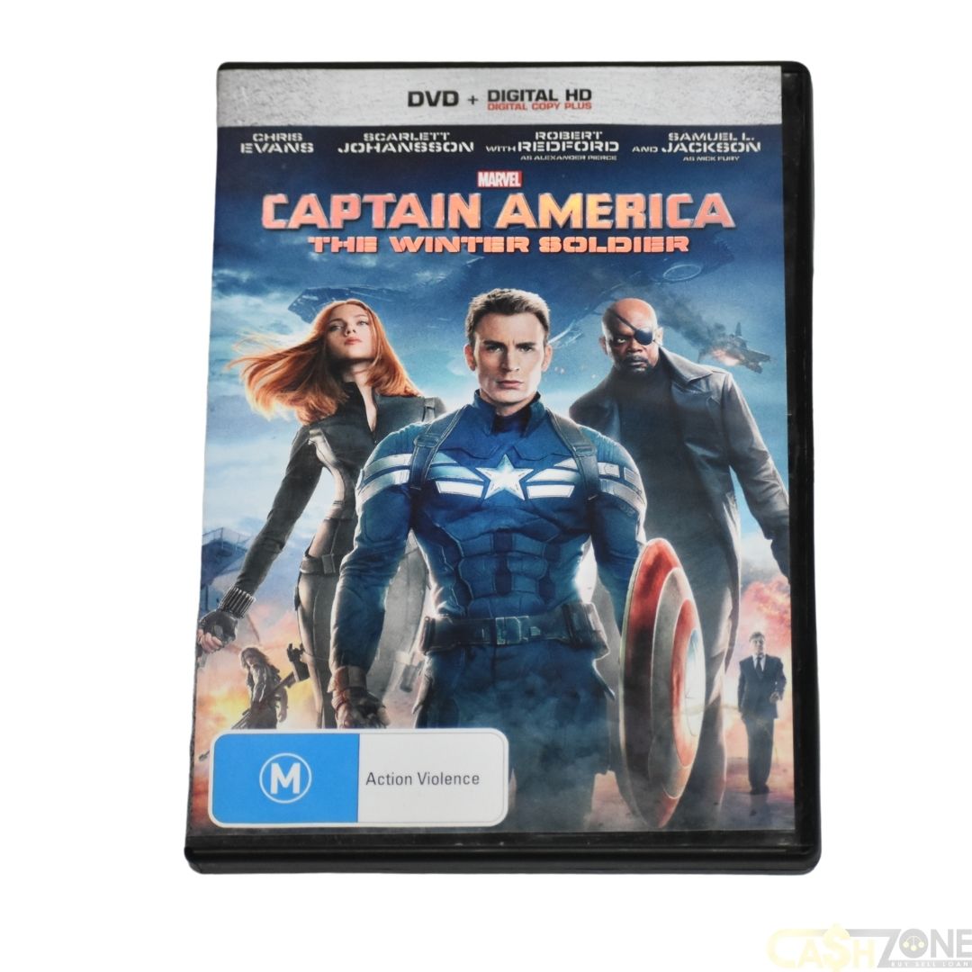 CAPTAIN AMERICA THE WINTER SOLDIER DVD MOVIE