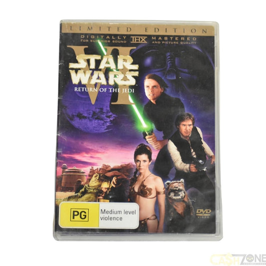 STAR WARS VI RETURN OF THE JEDI LIMITED EDITION DVD MOVIE