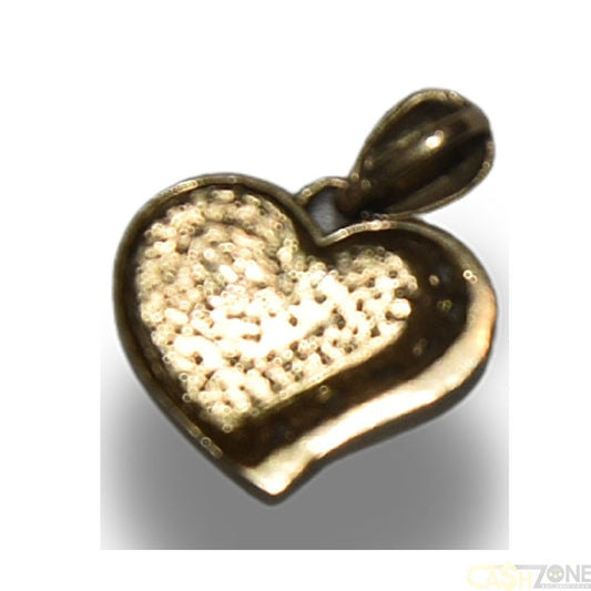 9CT GOLD HEART PENDANT