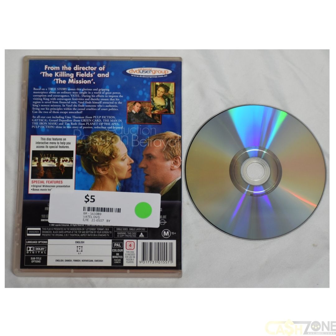 VATEL DVD MOVIE