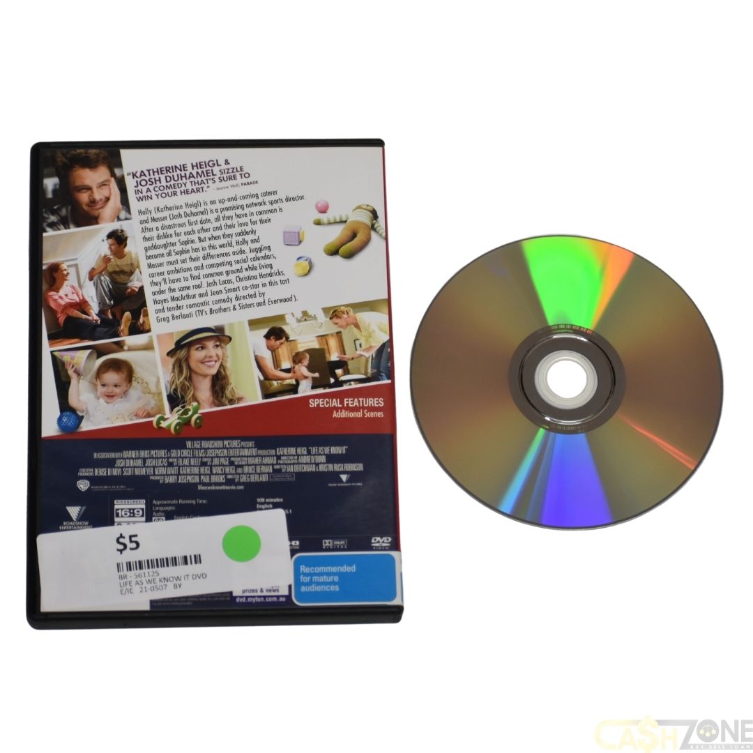 LIFE AS WE KNOW IT DVD MOVIE