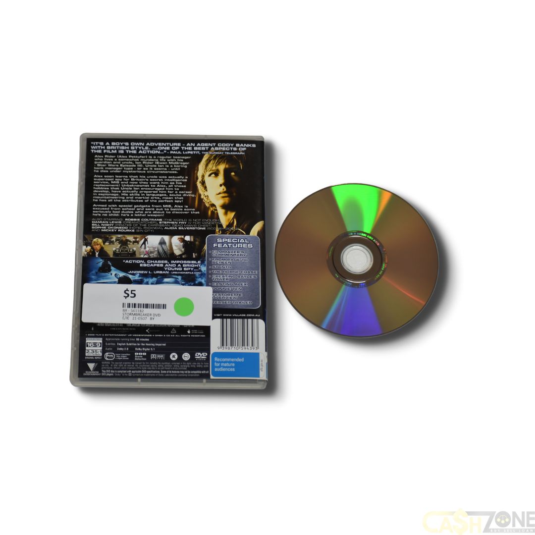 Stormbreaker DVD Movie