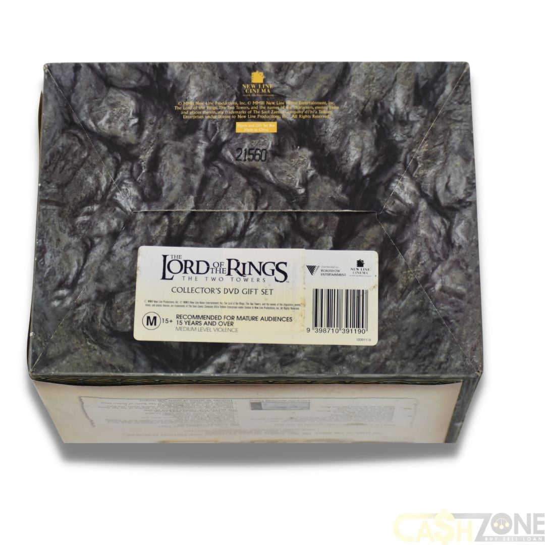 New Line Cinema Lord Of The Rings Two Towers Collectors DVD Gift Set