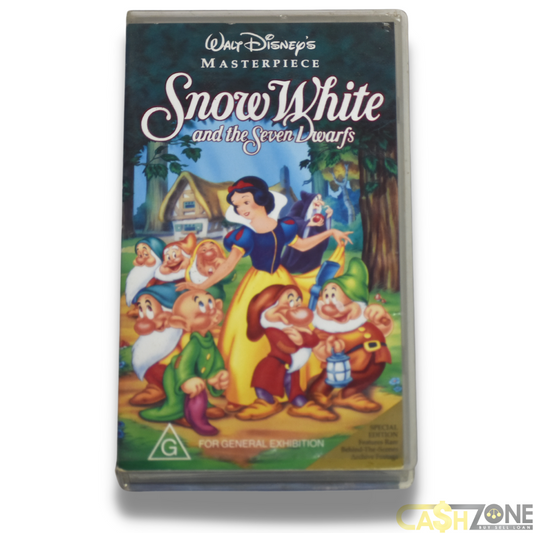 Walt Disney's Masterpiece Snow White & The Seven Dwarfs VHS
