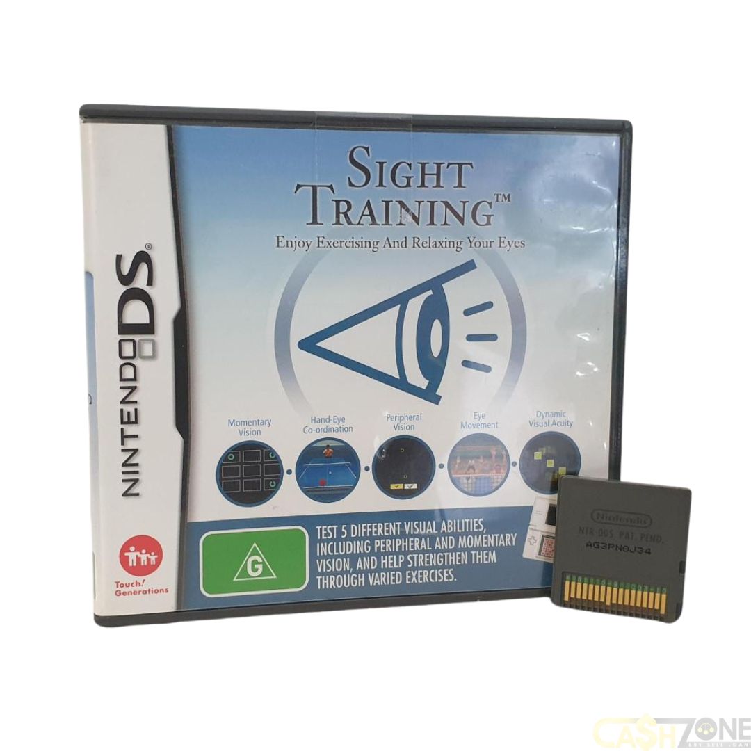 NINTENDO DS GAME SIGHT TRAINING