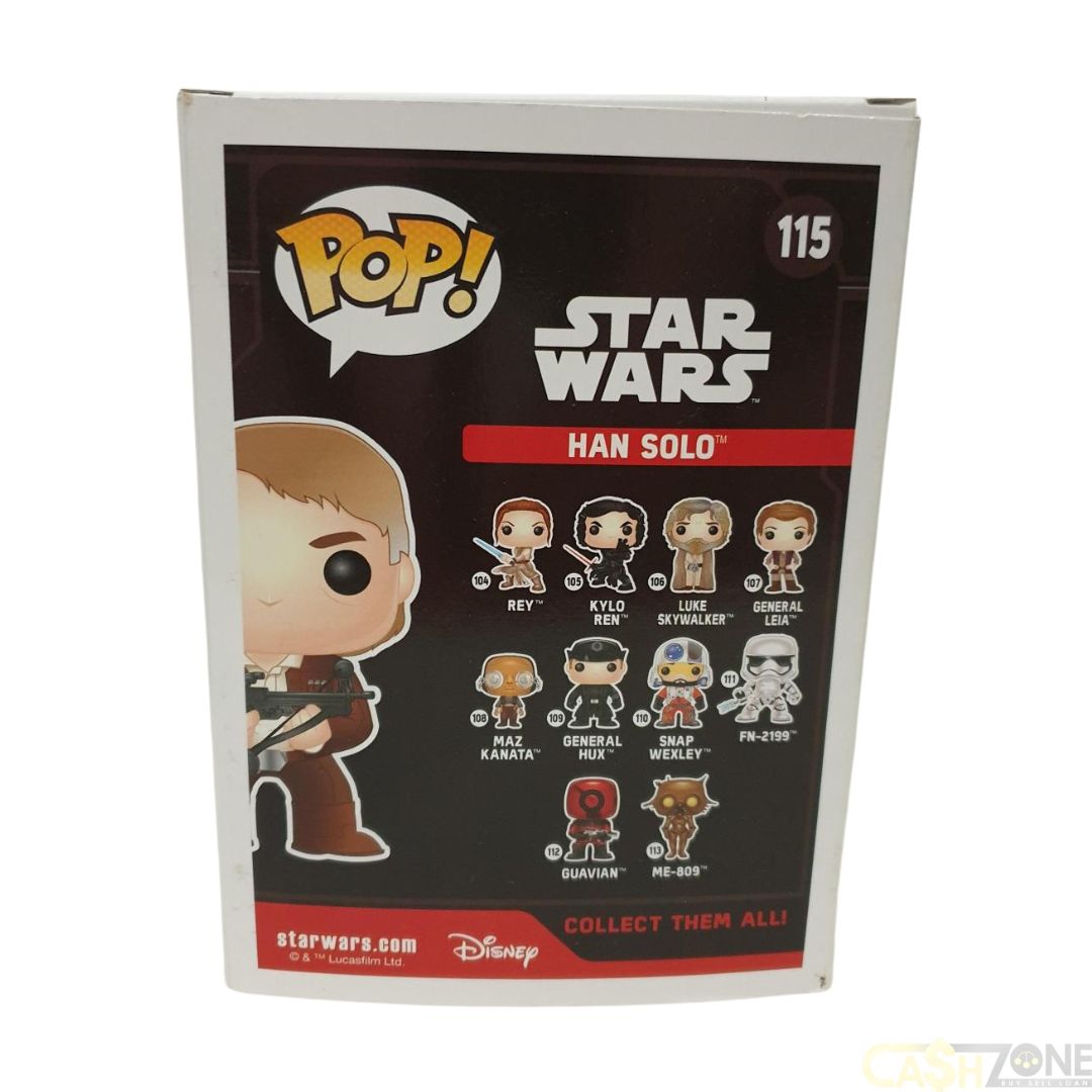 STAR WARS #115 HAN SOLO FUNKO POP VINYL