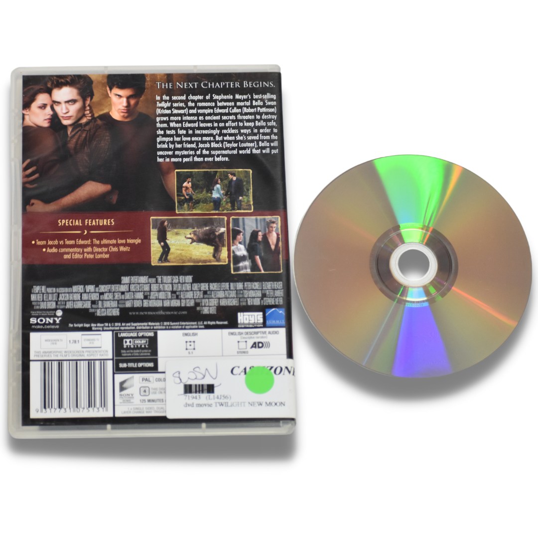 The Twilight Saga: New Moon DVD Movie