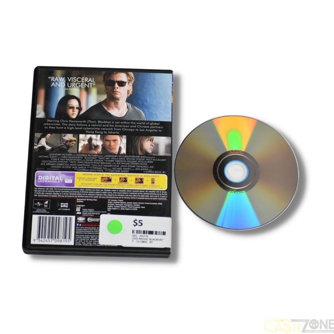 Blackhat DVD Movie