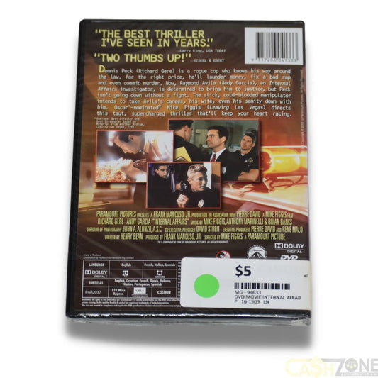 Internal Affairs DVD Movie