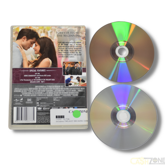 The Twilight Saga: Breaking Dawn DVD Movie